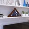 Flash Furniture Rustic Brown Display Case for 9.5 x 5 Veteran Flag HFMHD-GDIS-CRE8-602315-GG - alternate 4
